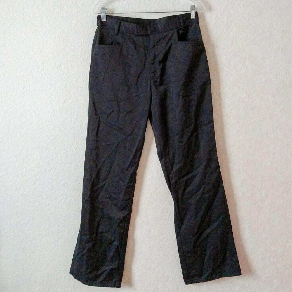 Harley Davidson Womens Black Straight Leg Pant 12